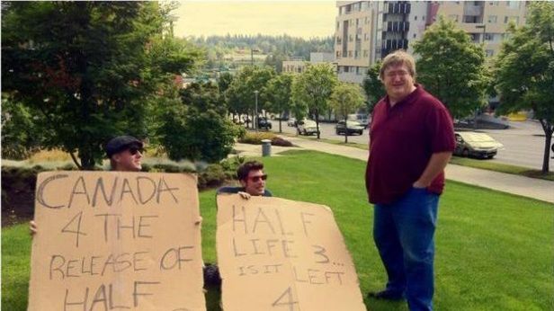 Pikieta w sprawie Half-Life 3 1