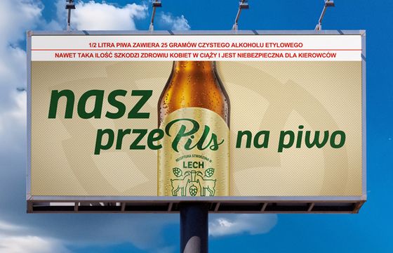 Lech z hasłem „Nasz PrzePils na piwo” promuje nowe opakowania