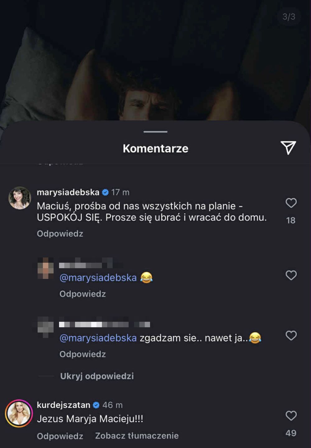 Celebrytki zachwycają się Maćkiem Musiałem