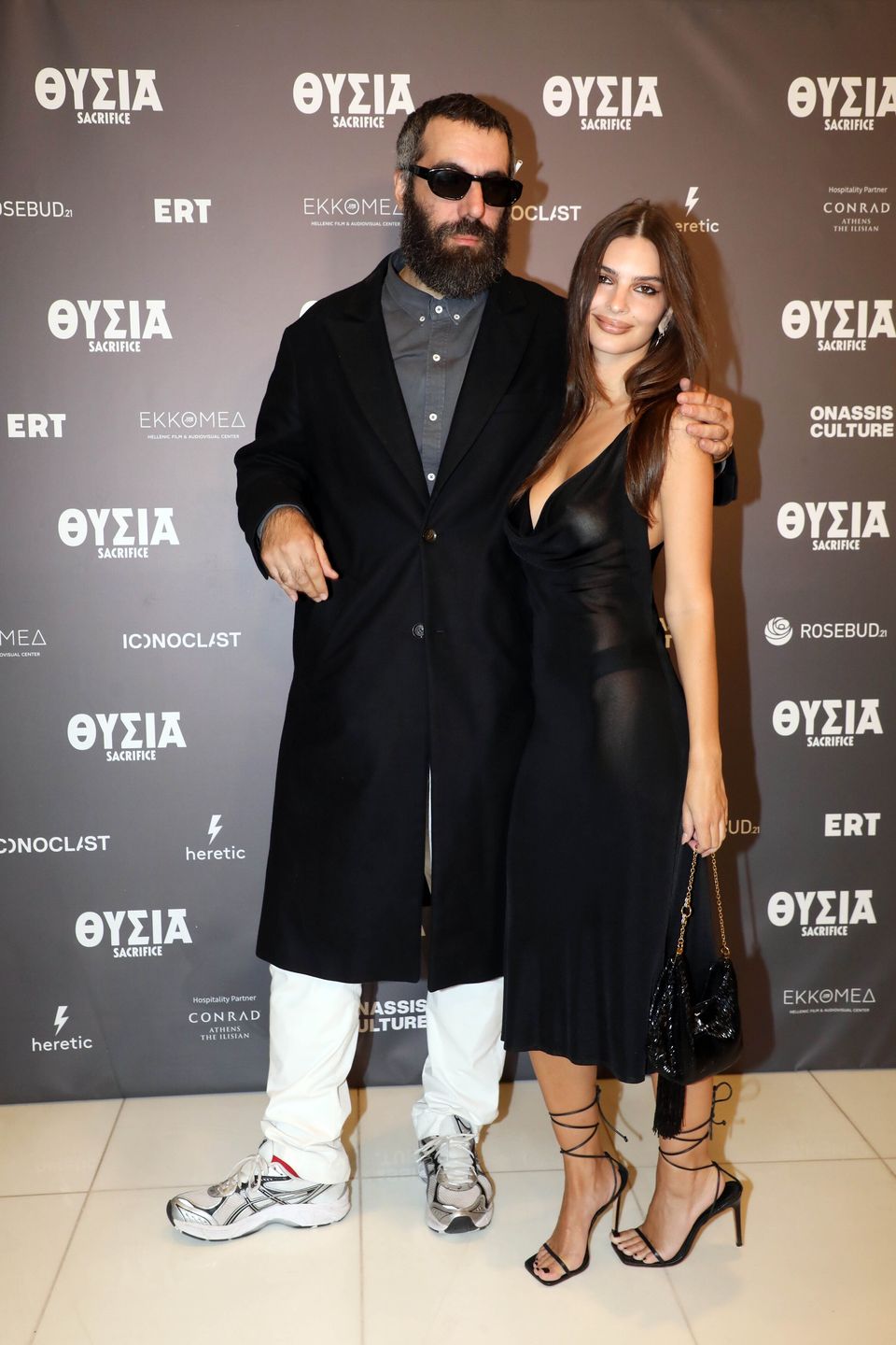 Romain Gavras, Emily Ratajkowski and Vincent Cassel attend 'Sacrifice' premiere in Athens
Athens, GREECE  Director Romain Gavras is joined by Emily Ratajkowski and 'Sacrifice' star Vincent Cassel at the premiere of 'Sacrifice' at Onassis Stegi in Athens, Greece.       *Pictures Containing Children Please Pixelate Face Prior To Publication*,Image: 1140471423, License: Rights-managed, Restrictions: RIGHTS: WORLDWIDE EXCEPT IN GREECE,GREECE OUT, Model Release: no , Pictured: Romain Gavras, Emily Ratajkowski , Credit line: BACKGRID / Backgrid UK / Forum
BACKGRID / Backgrid UK / Forum
Vincent Cassel, Sacrifice, Onassis Stegi, Athens, Greece, Film Premiere, Movie Premiere, Director, Actress, Actor, Film, Cinema, Red Carpet Event, Cast, Entertainment, Event