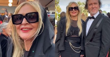 Elegancka Monika Olejnik pozdrawia z czerwonego dywanu w Cannes: "Byłam niezwykle wzruszona" (WIDEO)