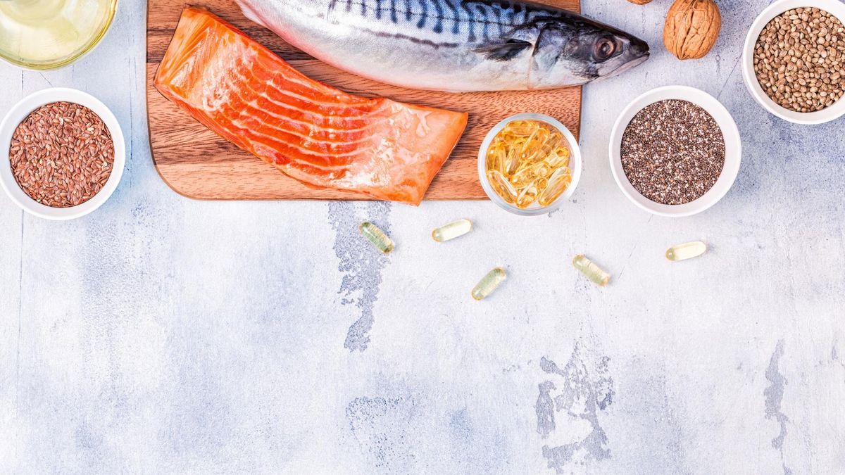 Kwasy omega-3 powinny znajdować się w codziennej diecie.