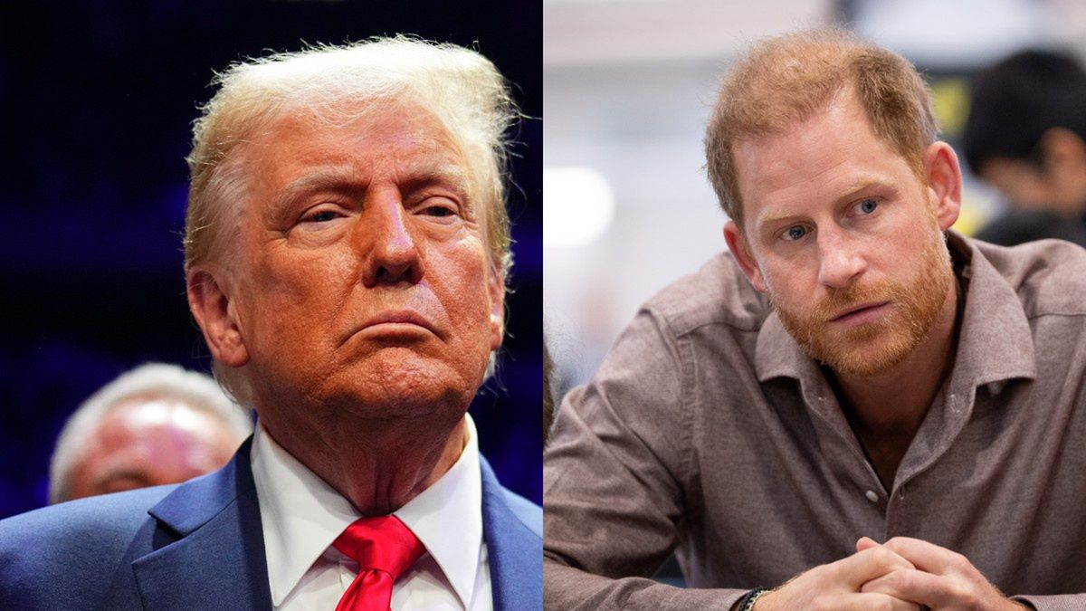 Donald Trump / książę Harry