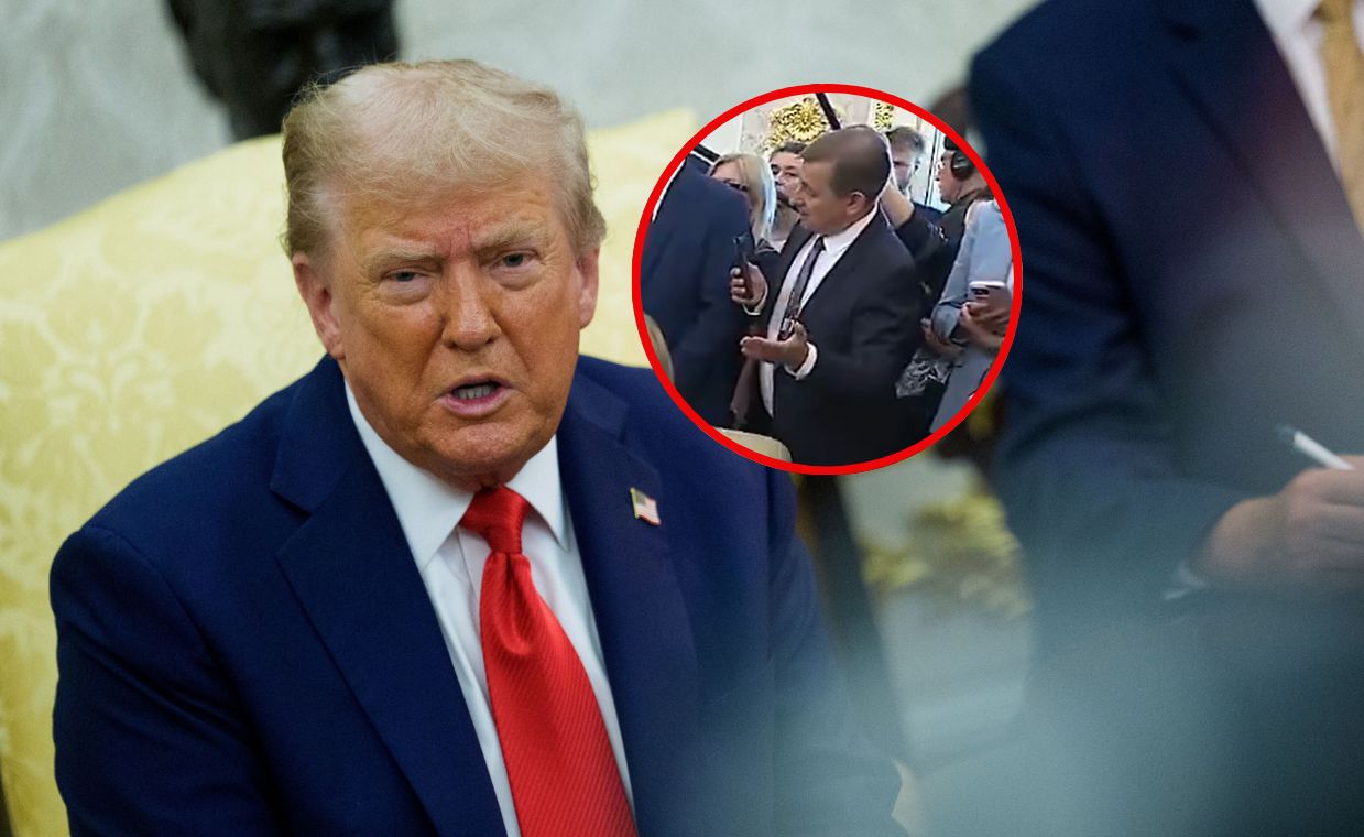 Ostre słowa Trumpa do polskiego reportera. "Powinieneś zmienić pracę"