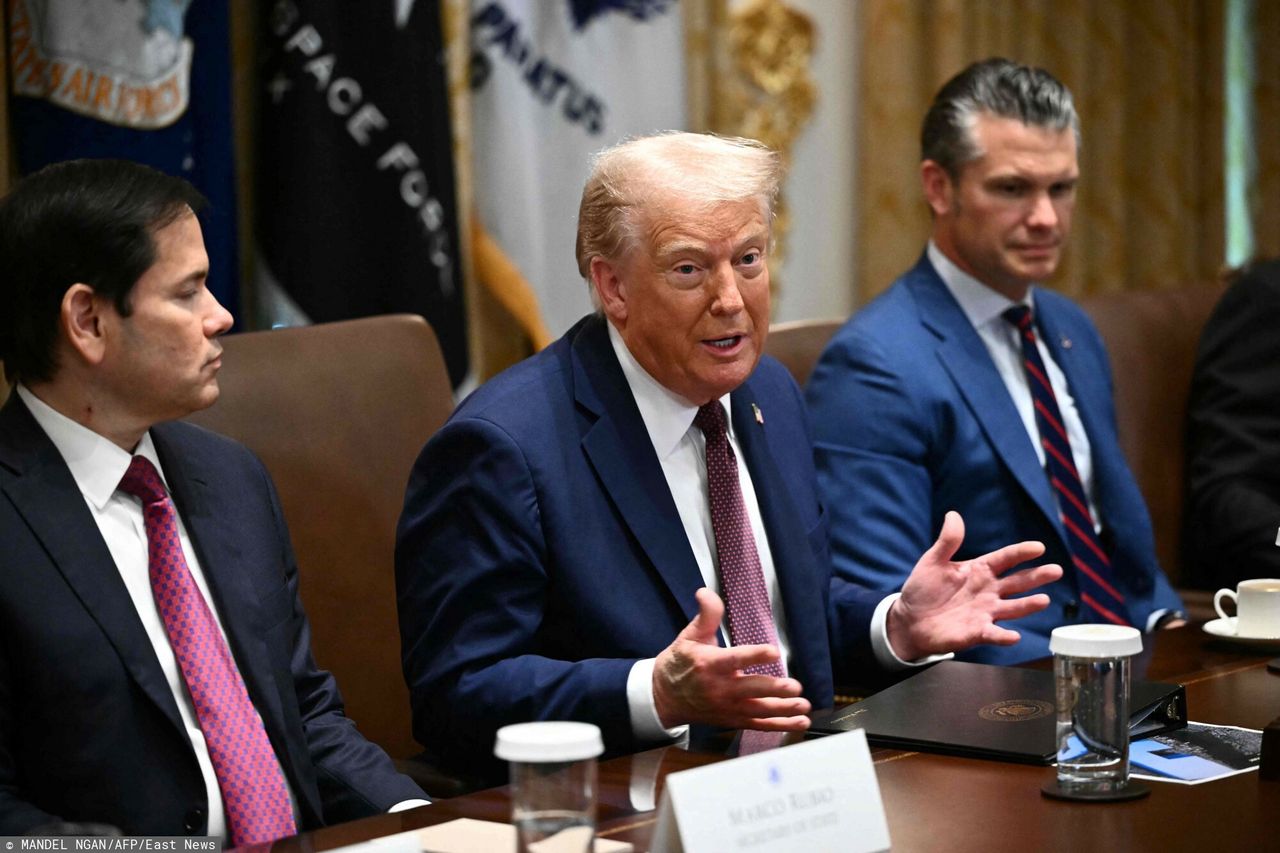 Komplement za komplementem. Kuriozalne nagranie ze spotkania Trumpa