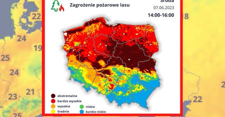 Ekstremalne zagrożenie pożarowe w Polsce. Tu trzeba szczególnie uważać