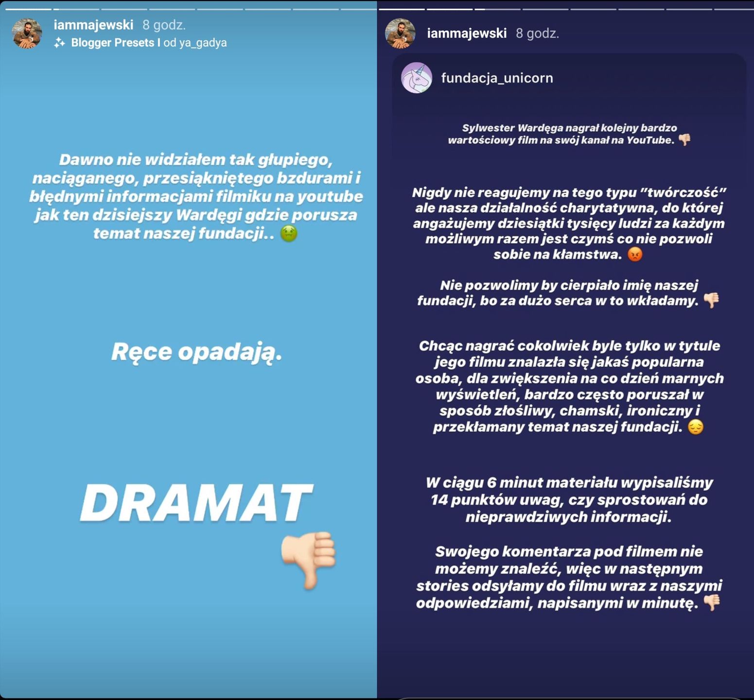 Odpowiedź Majewskiego