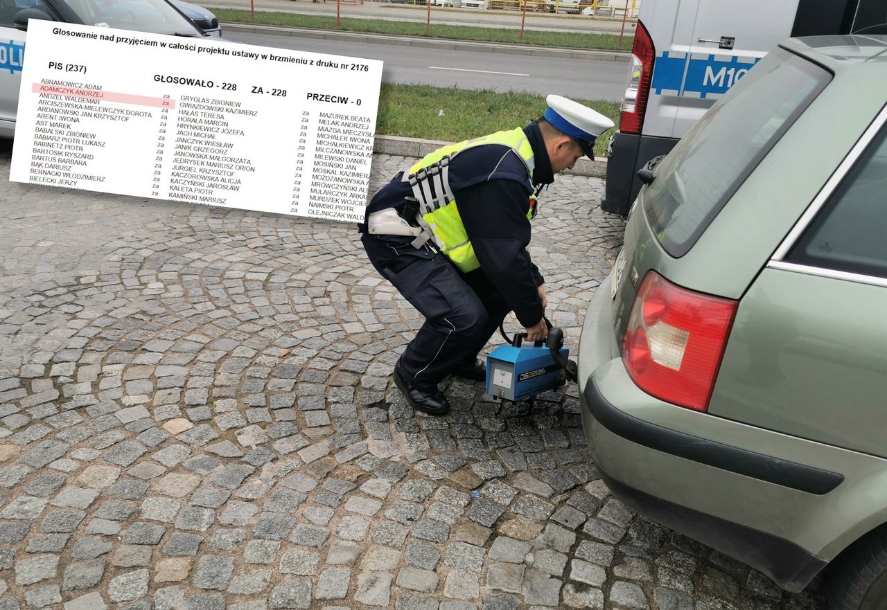Poseł PiS-u protestuje. Zapomniał, że sam głosował za ustawą