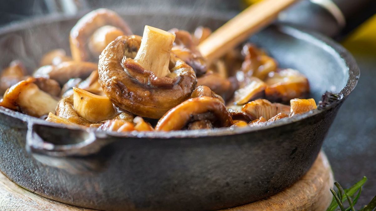 Pieczarki idealnie nadają się na przekąskę