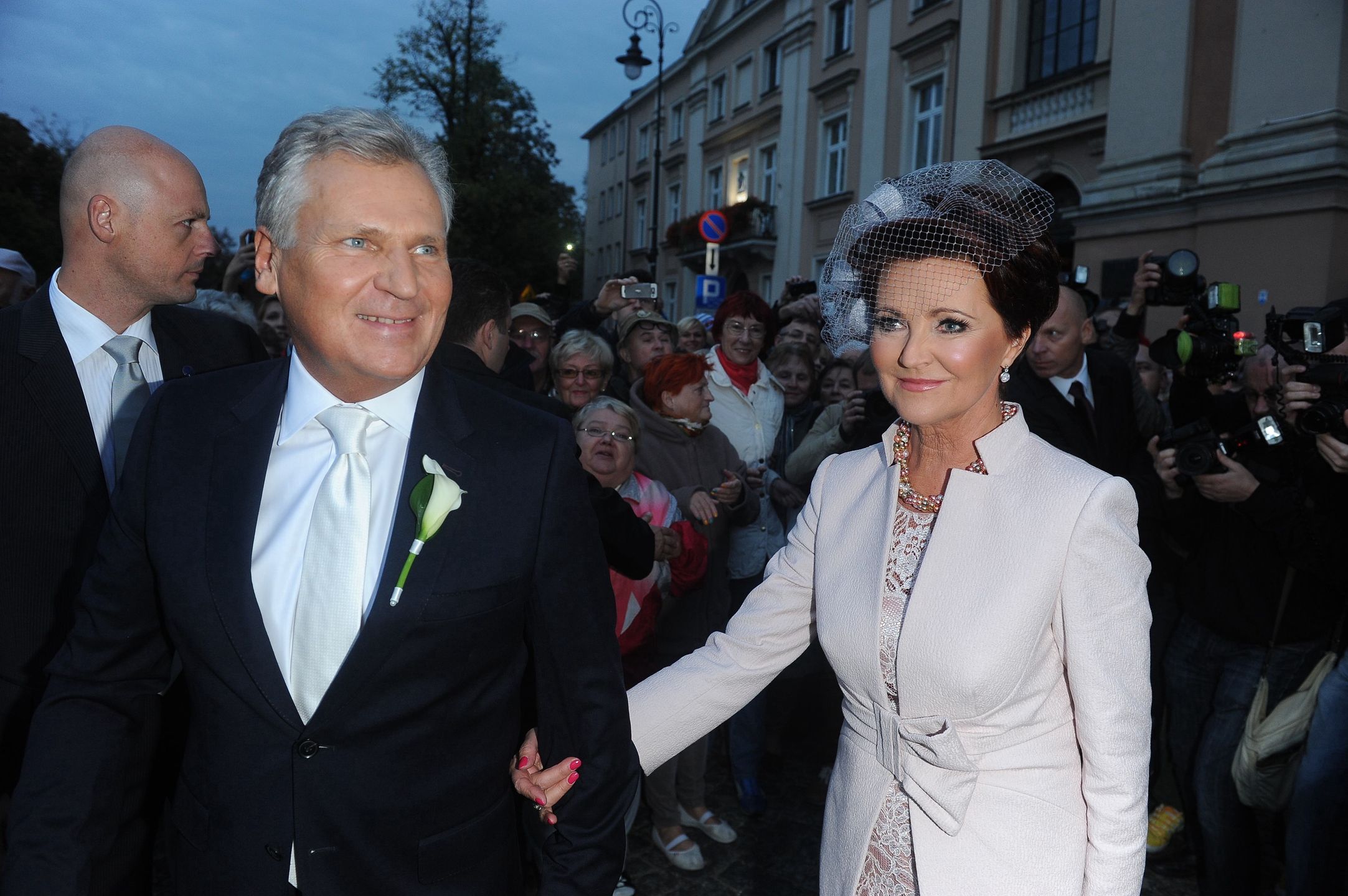 Aleksander Kwaśniewski i Jolanta Kwaśniewska świętują rocznicę ślubu