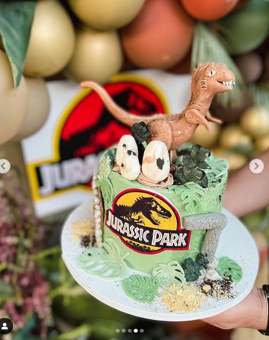Patrycja Sołtysik pokazała urodziny synka w stylu "Jurassic Park"