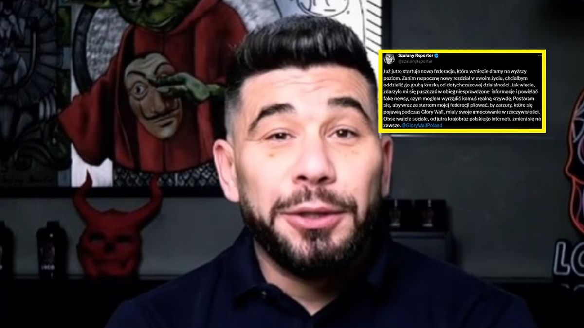 Na zdjęciu: Tomasz 'Szalony Reporter' Matysiak