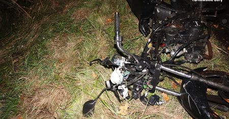 Śląskie. Zginął kierowca motoroweru