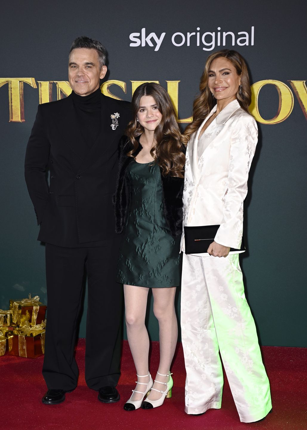 Robbie Williams, Teddy Williams i Ayda Field Williams