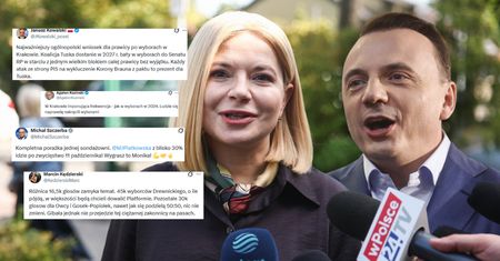 "To prezent dla Tuska". Burza w sieci po wynikach w Krakowie