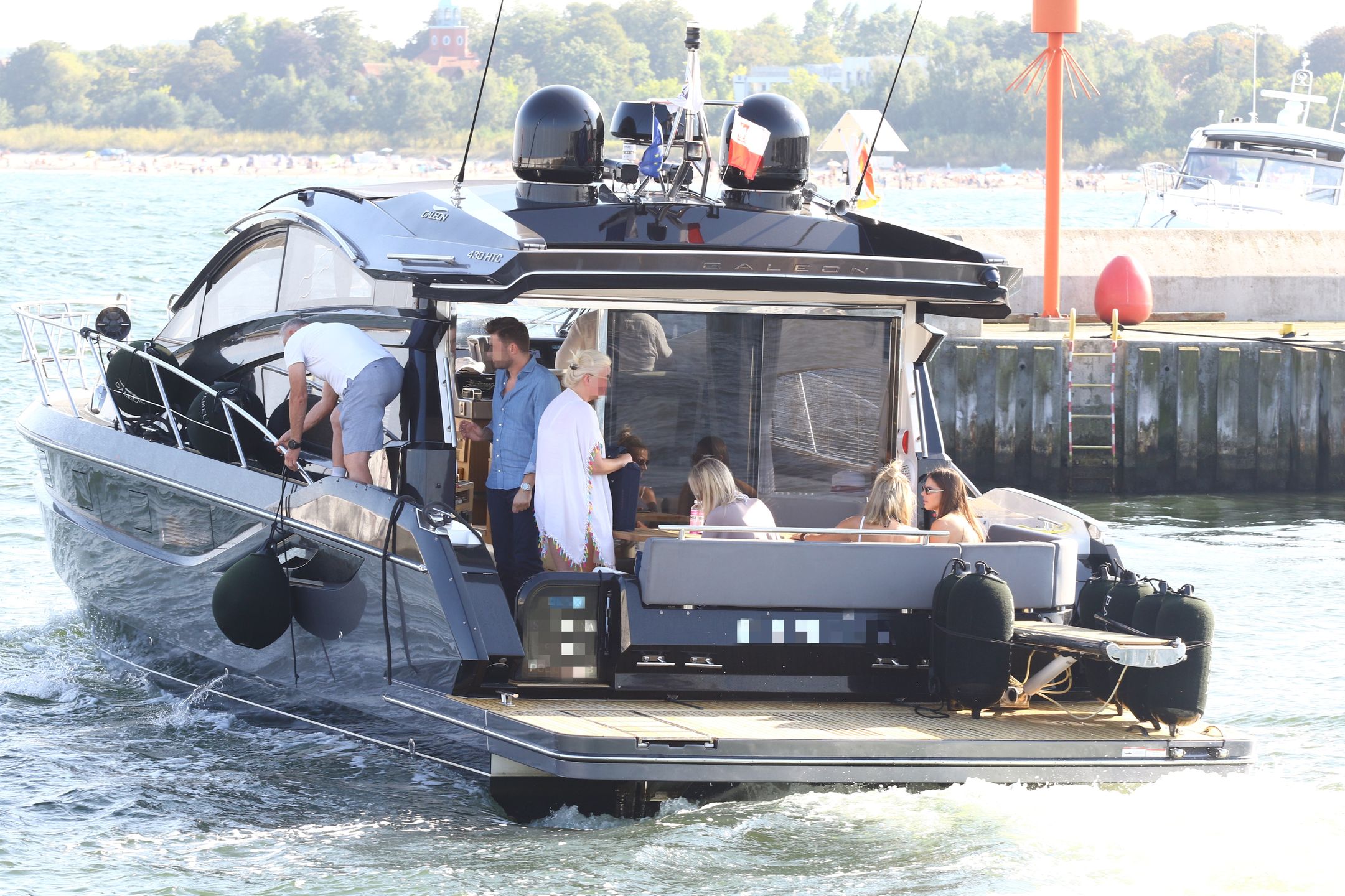 Anna Markowska spędziła miły czas w Sopocie