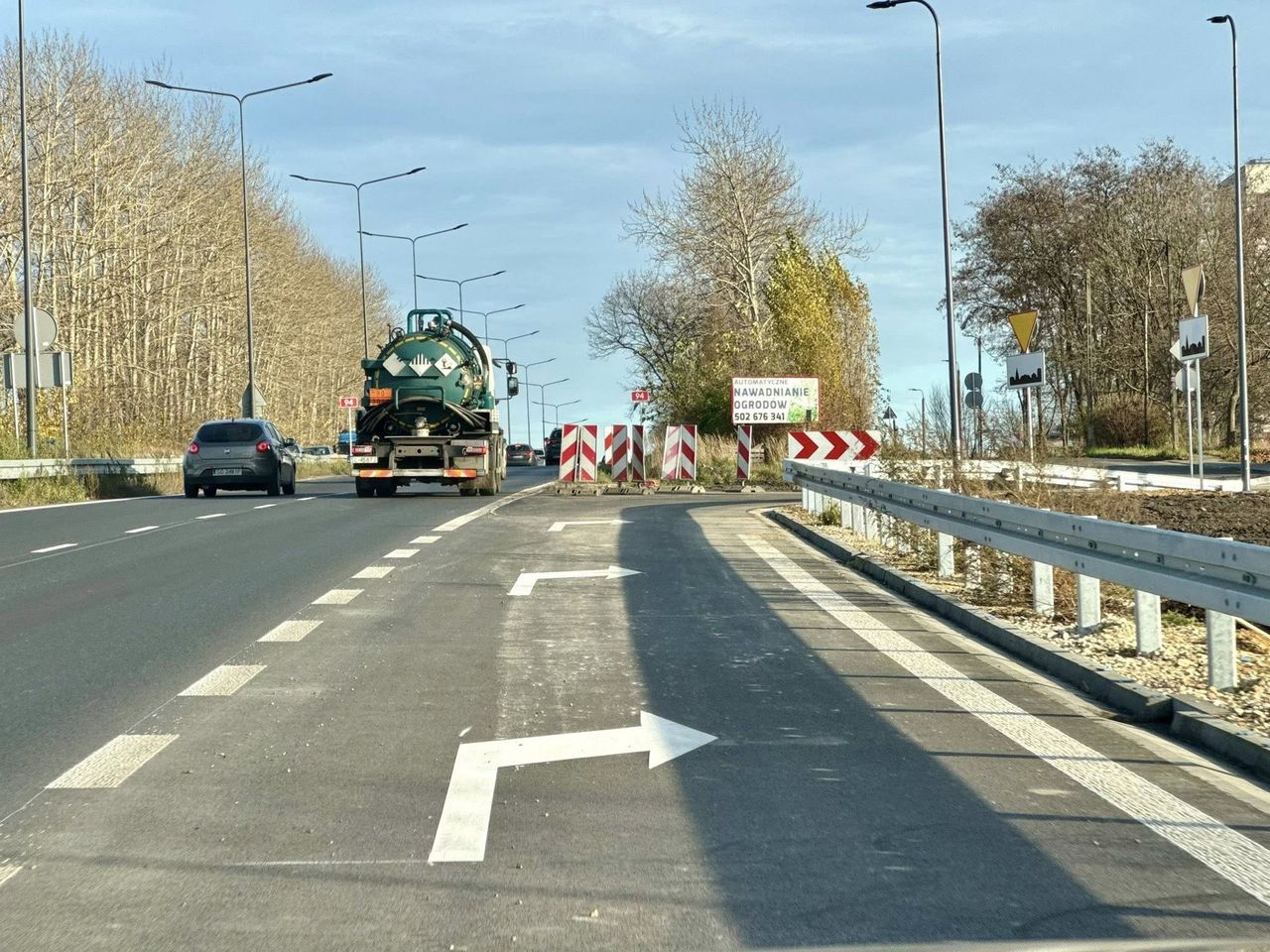 Sosnowiec: Nowy zjazd z DK94 gotowy. Mniej utrudnień dla kierowców