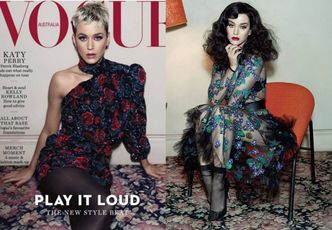 Nieuczesana Katy Perry na okładce "Vogue Australia"