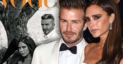 Ta okładka "Vogue'a" to mistrzostwo świata! Victoria Beckham i David w romantycznym uniesieniu, a w tle… Genialne ujęcie!