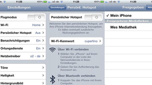 Funkcja Hotspotu na iOS 4.3 pozwala innym iPhone'om korzystać z FaceTime 1