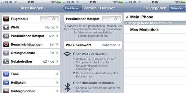 Funkcja Hotspotu na iOS 4.3 pozwala innym iPhone'om korzystać z FaceTime