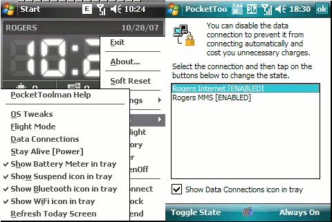 Pocket-Toolman. Wielofunkcyjny program narzędziowy dla Windows Mobile.
