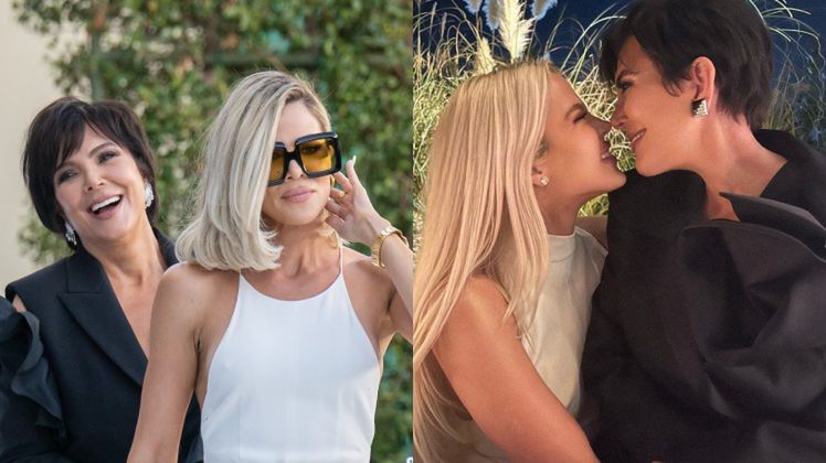 Internauci krytykują Khloé Kardashian za przerobienie zdjęcia z matką