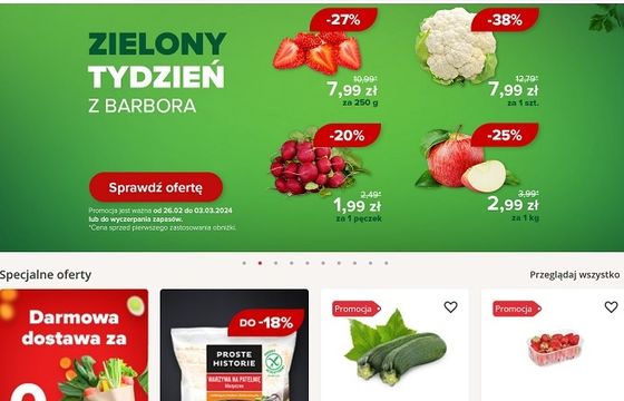 E-sklep spożywczy Barbora znika z Polski. Działał trzy lata