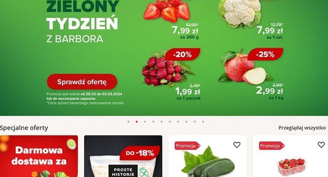 E-sklep spożywczy Barbora znika z Polski. Działał trzy lata