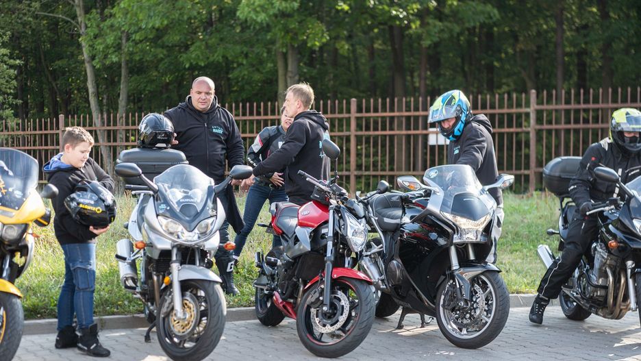 Akcja Motoserce na terenach Politechniki Białostockiej
