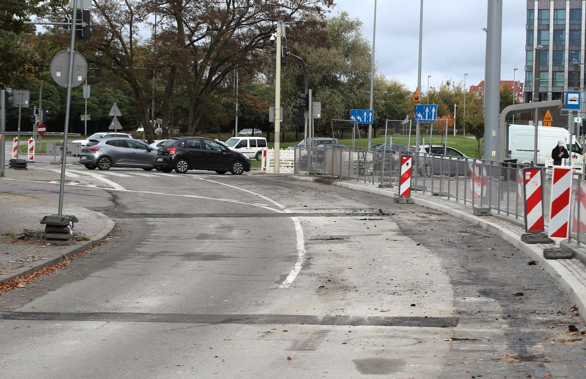 Remont na al. Powstańców Wielkopolskich