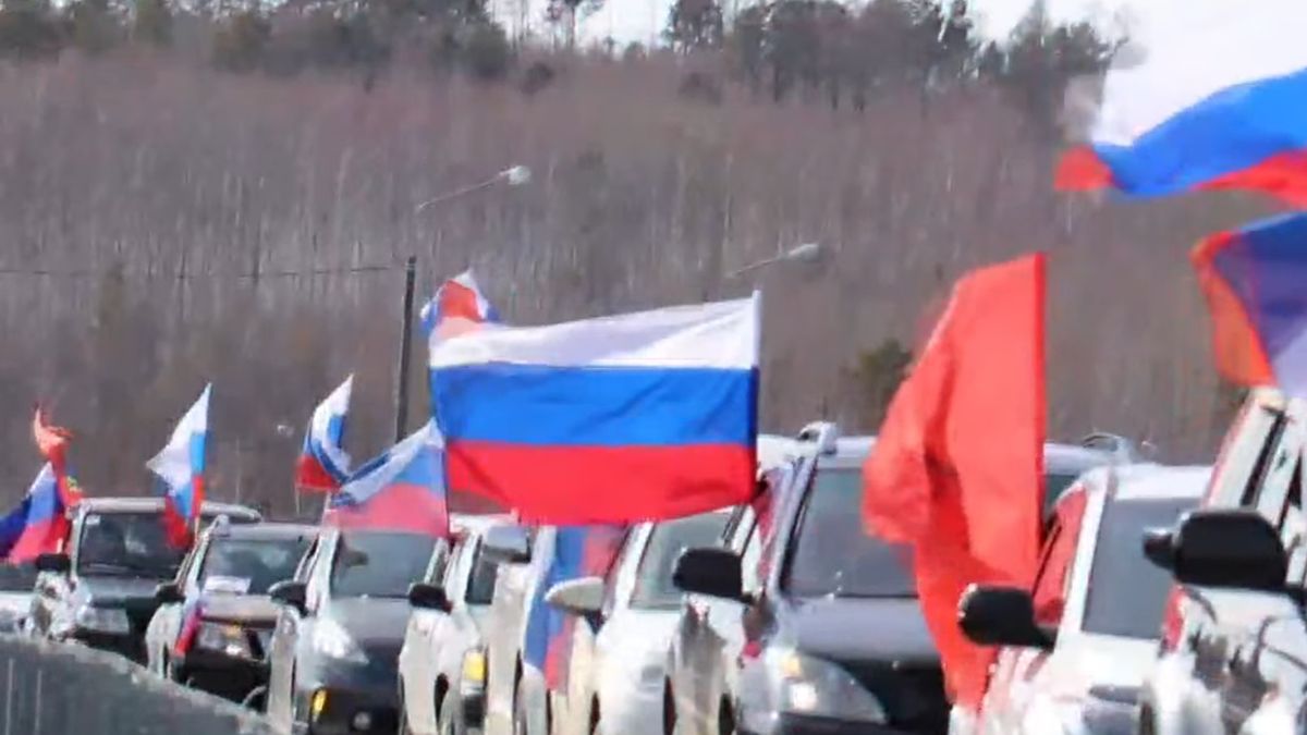 Rajd prorosyjskich kierowców 