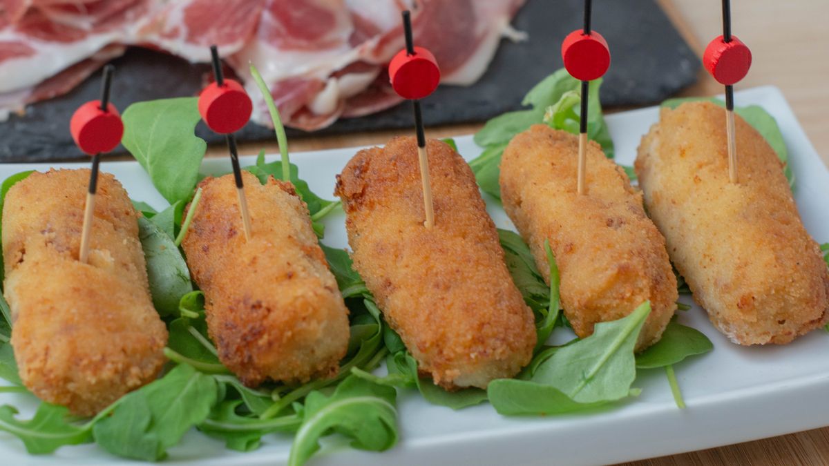  Croquetas de jamón