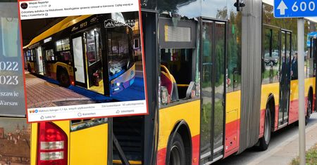 Autobus ostrzelany w Warszawie. Policja zatrzymała podejrzanego