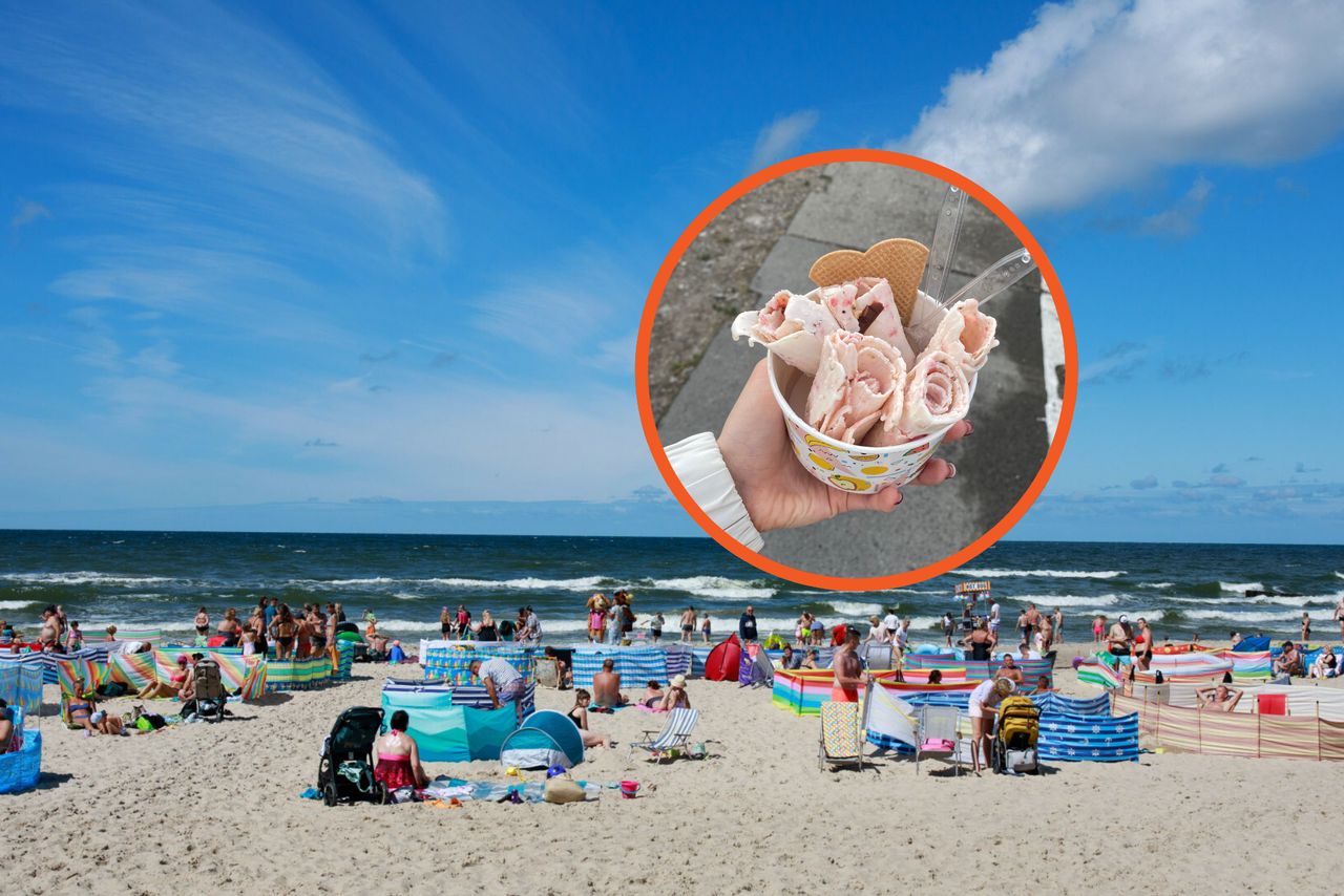Pojechałam nad polskie morze. Tyle wydałam na porcję lodów