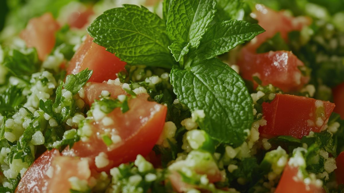 Mięta to świetny dodatek m.in. do sałatek