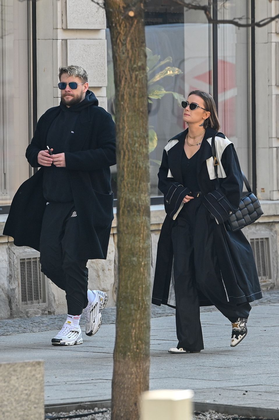 Sebastian Fabijański i Maffashion na mieście 