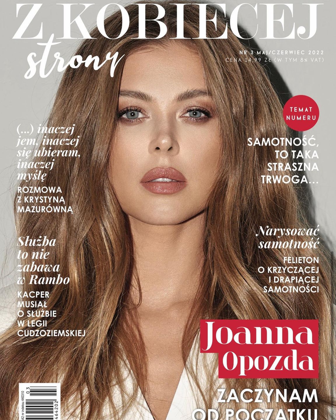 Joanna Opozda odpowiada na zarzuty o retusz