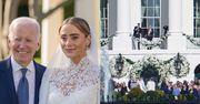 Joe Biden zorganizował wnuczce spektakularny ŚLUB W BIAŁYM DOMU! Suknia panny młodej inspirowana była stylem Grace Kelly. PIĘKNA? (ZDJĘCIA)