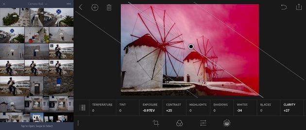 Lightroom Mobile dla iOS