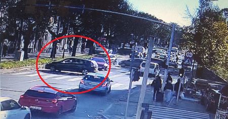 Kobieta upadła na drogę. Bulwersujące zachowanie kierowców