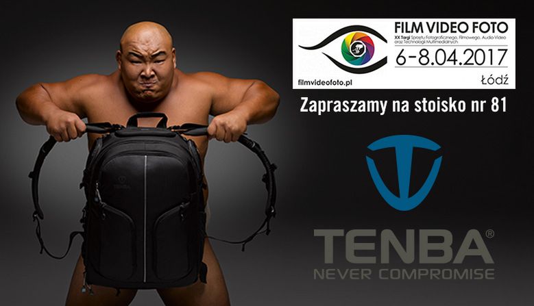 Torby i plecaki marki TENBA na targach Film Video Foto 2017 w Łodzi