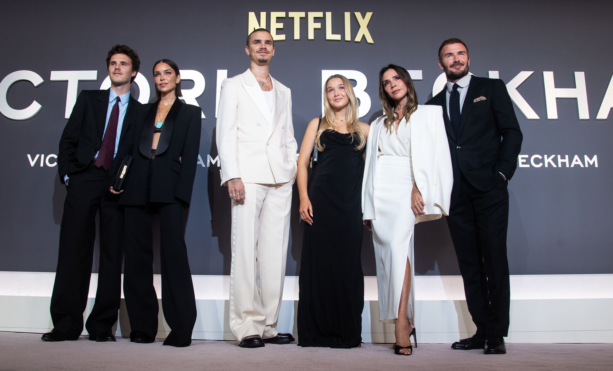 Victoria Beckham z rodziną