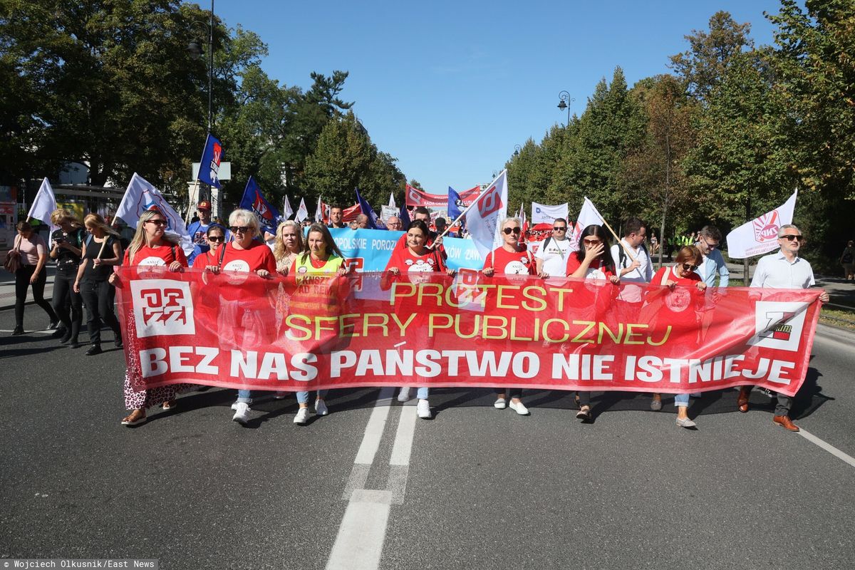 "Marsz Gniewu" w Warszawie