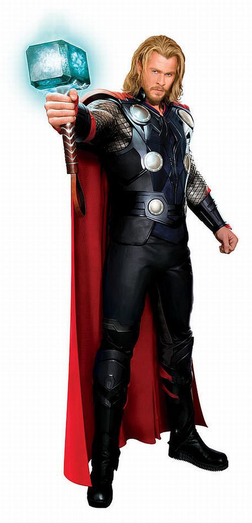 Concept art: Captain America & Thor 7