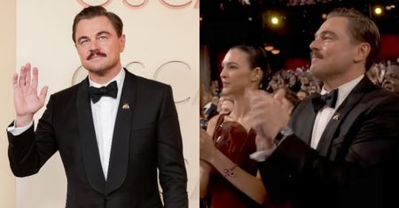 Leonardo DiCaprio po raz PIERWSZY od 21 lat zabrał partnerkę na Oscary. 24 lata młodsza Vittoria Ceretti nie pozowała z nim na ściance