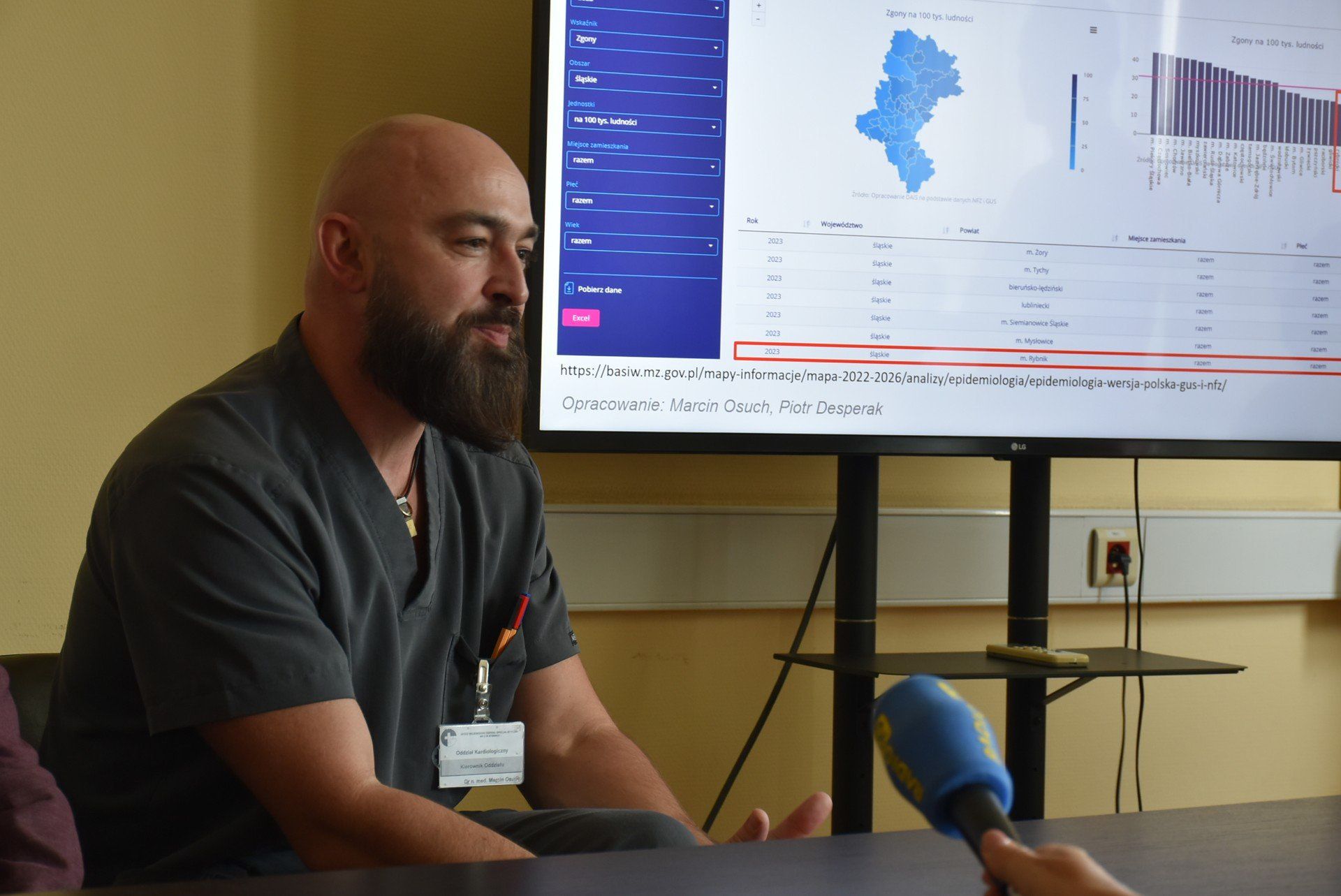 Wszczepiony 42-letniemu pacjentowi z Rybnika stent to specjalna nowa struktura, zbudowana z trzech spiral