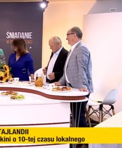 Beata Lubecka żegna się z widzami Polsat News. Dostała kwiaty od ministra