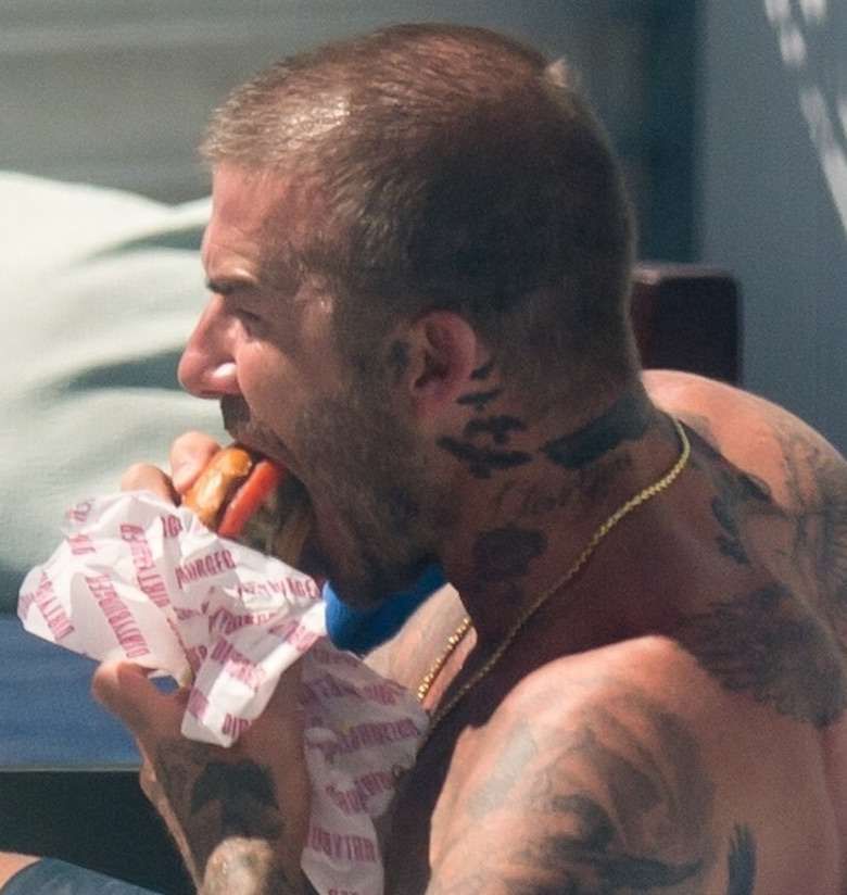 David Beckham przed przeszczepem ogolił głowę