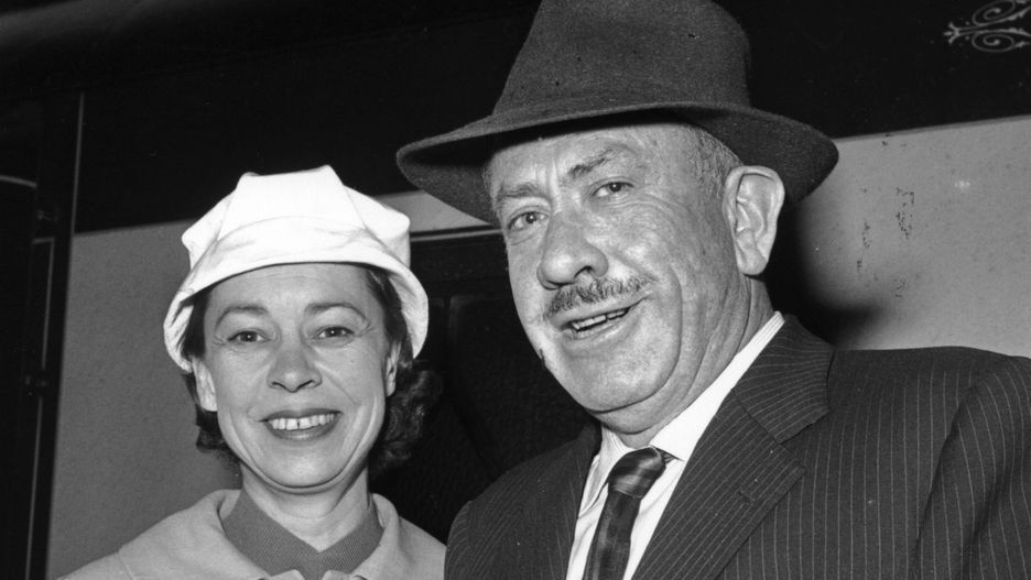 John Steinbeck z żoną Elaine